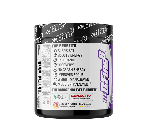 D-FINE8 PRE-WORKOUT/FATBURNER/APPETITE SURPRESSOR