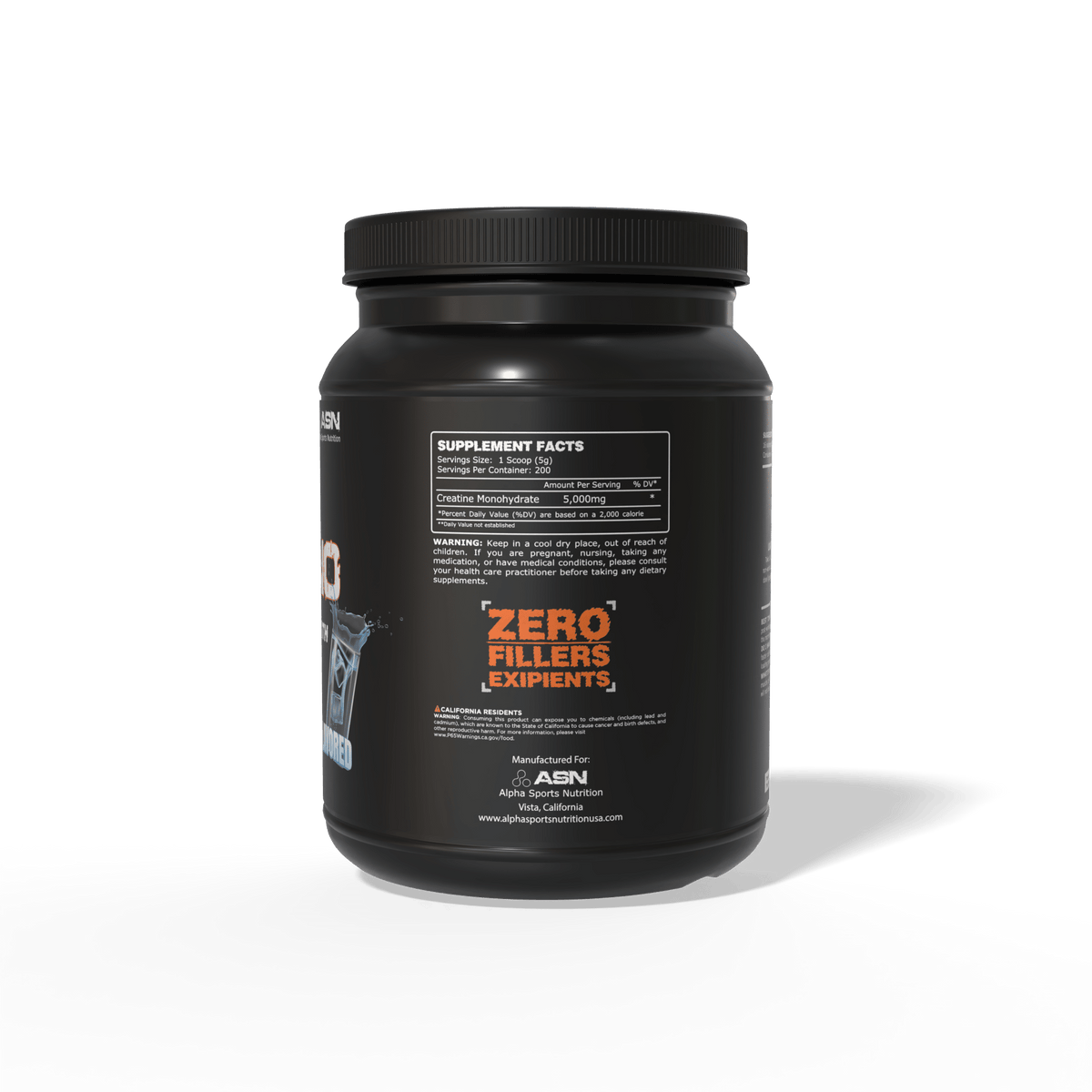ASN CreaMONO Creatine Monohydrate - Probodywarehouse
