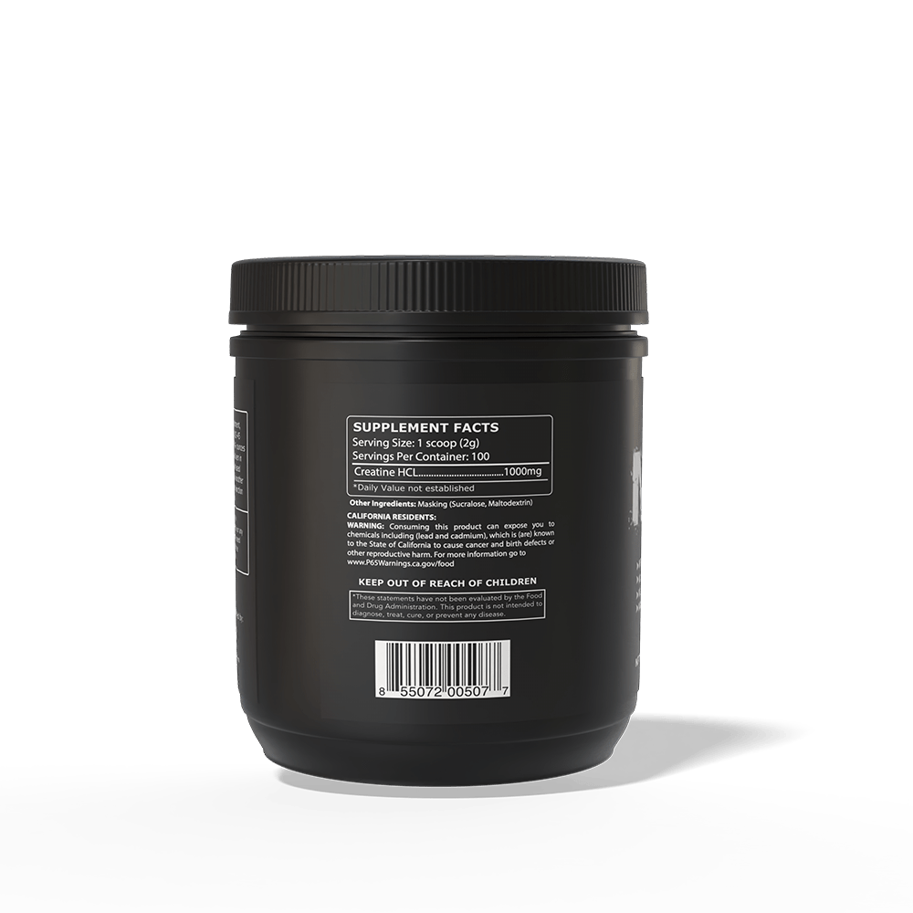 ASN Creatine HCl Capsules 1500mg | High Absorption Creatine for Strength and Recovery - Probodywarehouse