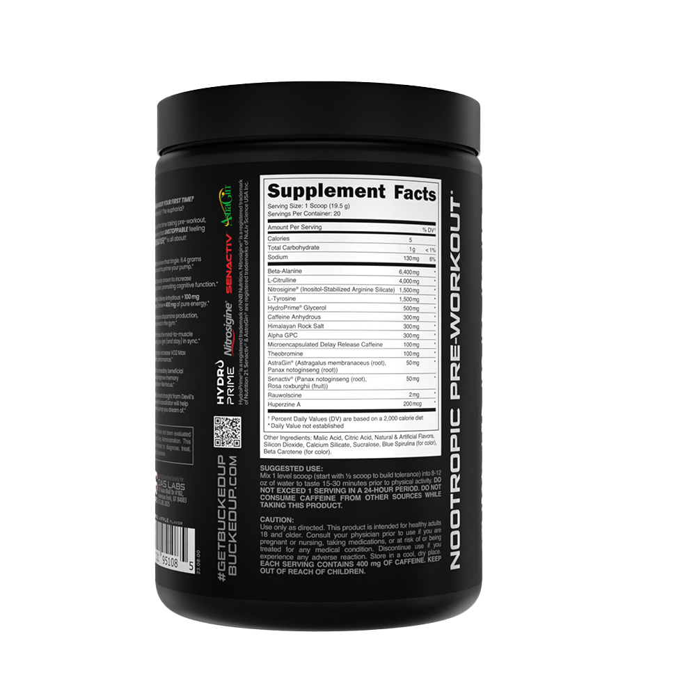 BUCKED UP MOTHER BUCKER 20 SERVINGS - Probodywarehouse