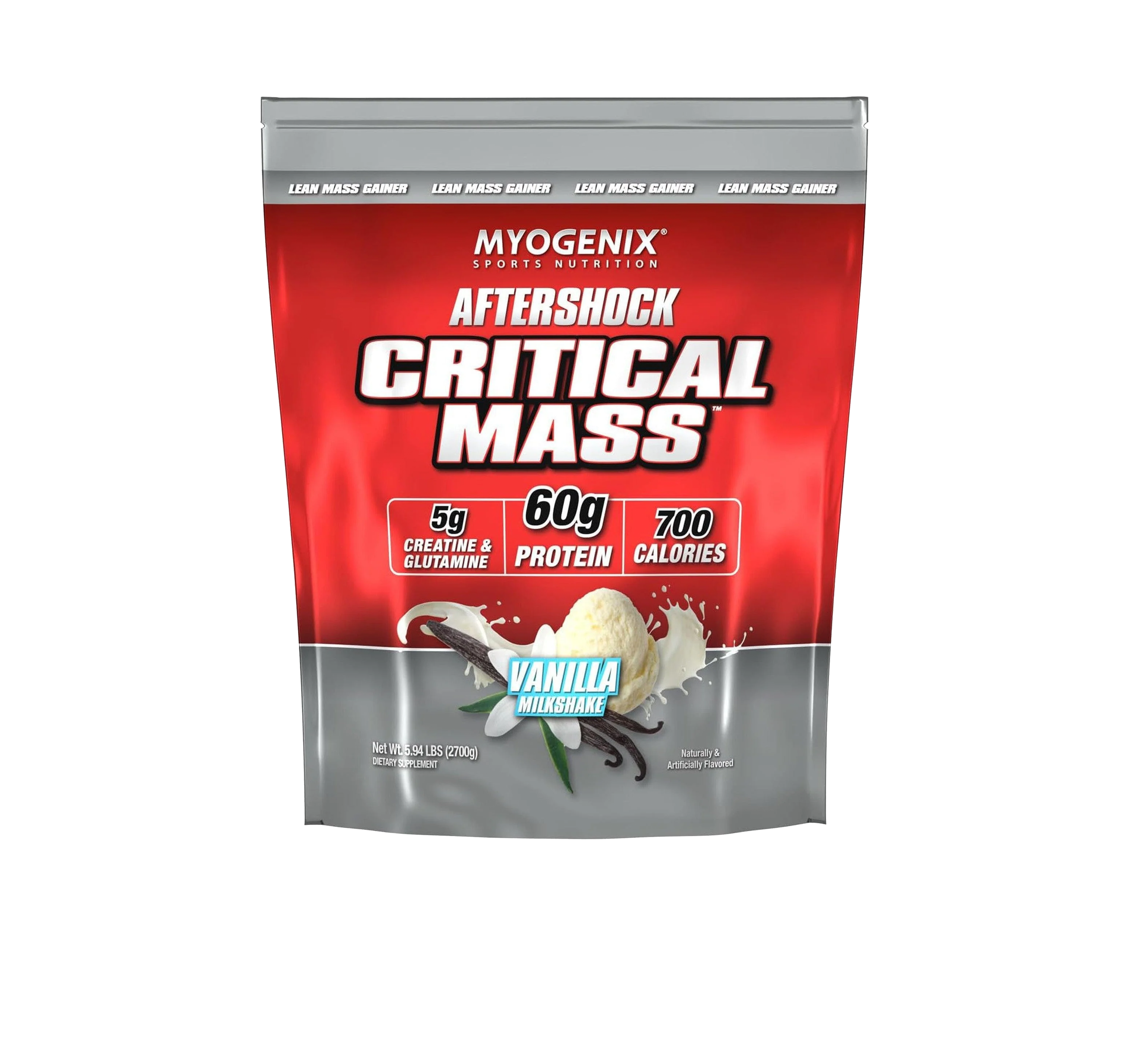 MYOGENIX AFTERSHOCK CRITICAL MASS 60g Protein
