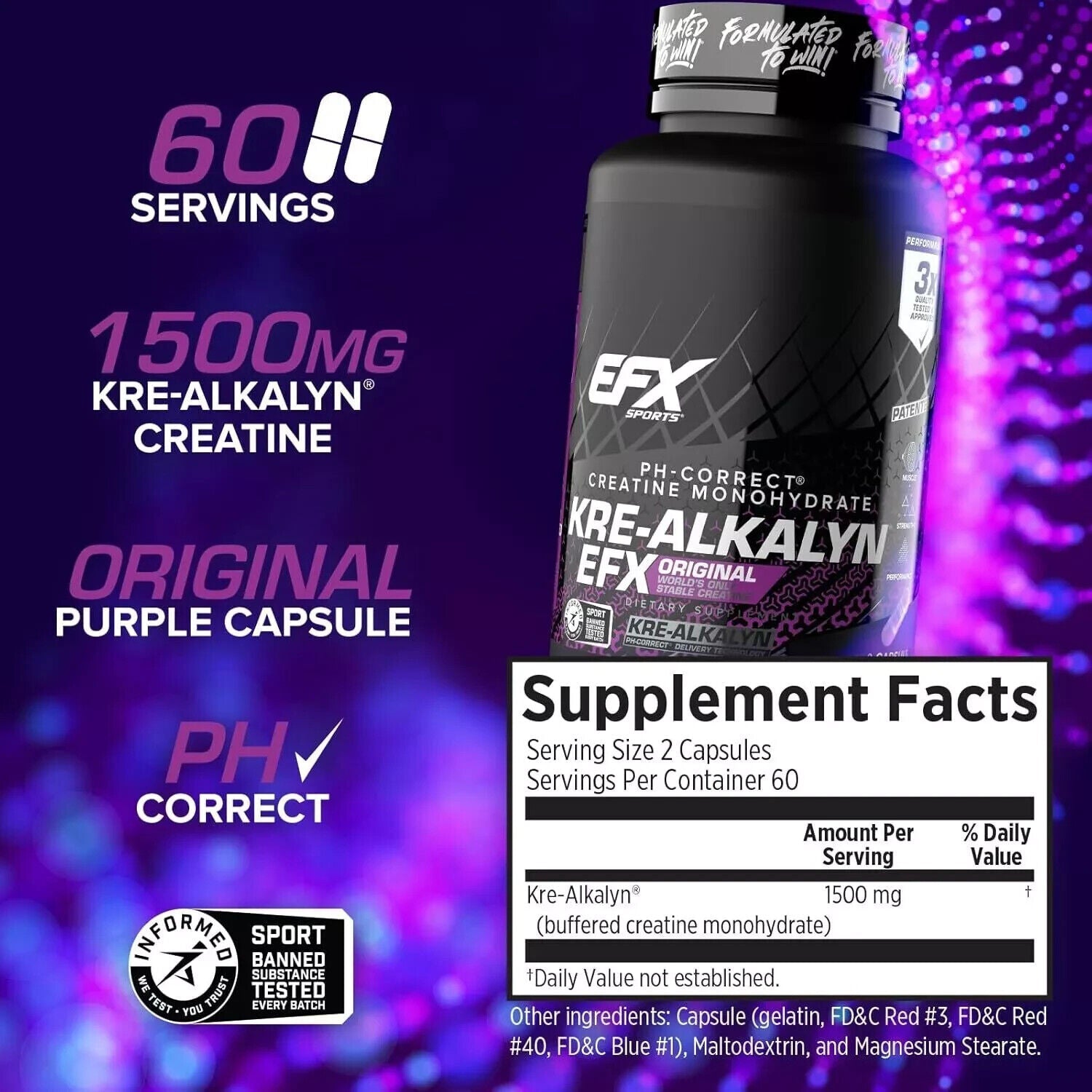 EFX KRE - ALKALYN 120CT - Probodywarehouse