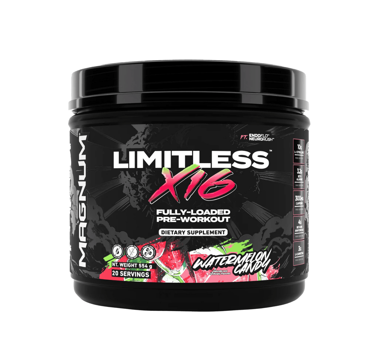 MAGNUM LIMITLESS X16 20 SERVINGS - Probodywarehouse