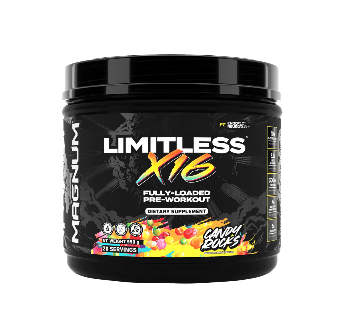 MAGNUM LIMITLESS X16 20 SERVINGS - Probodywarehouse
