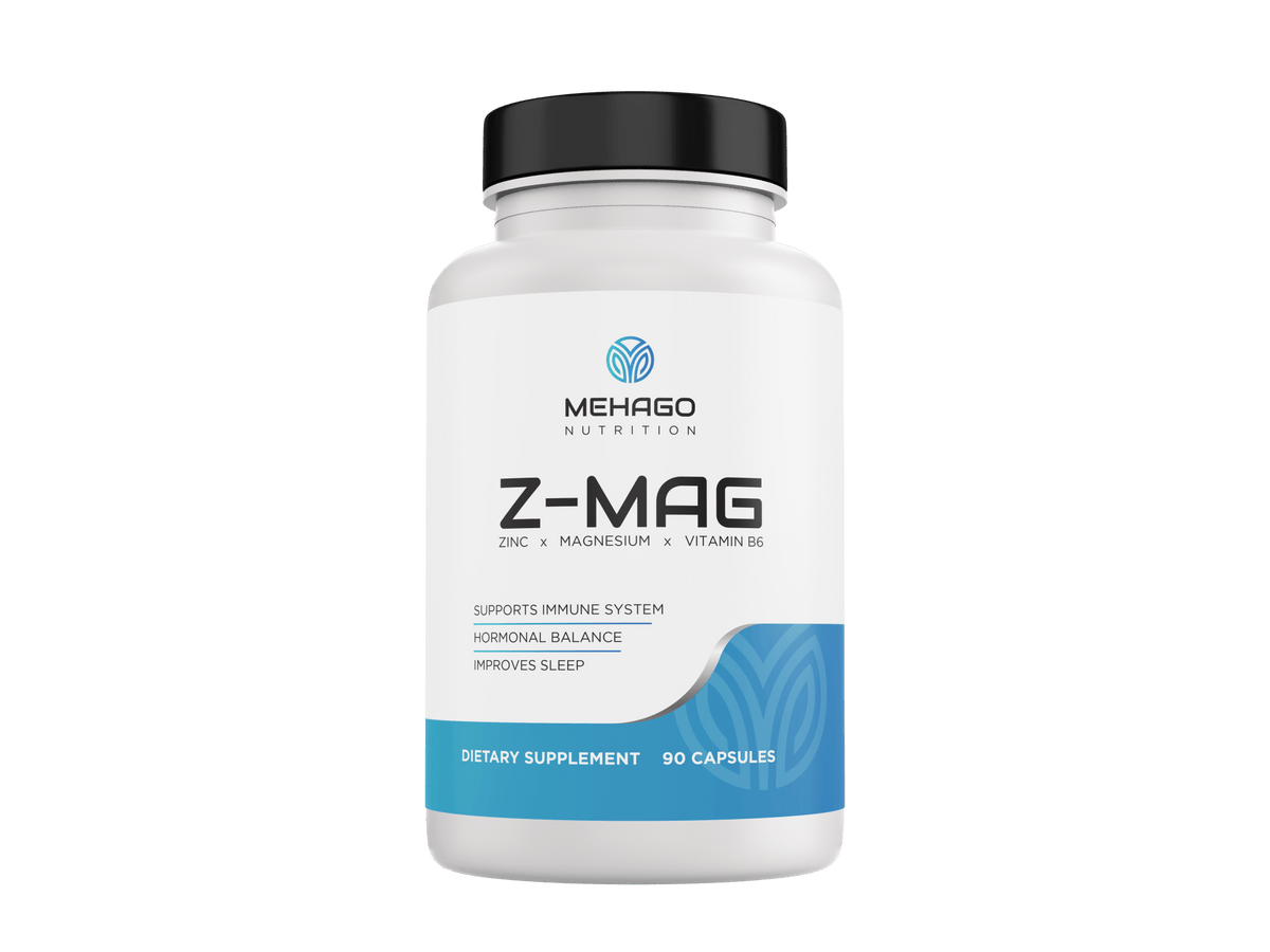 MEHAGO NUTRITION Z - MAG 120 CAPS (Zinc and Magnesium) - Probodywarehouse