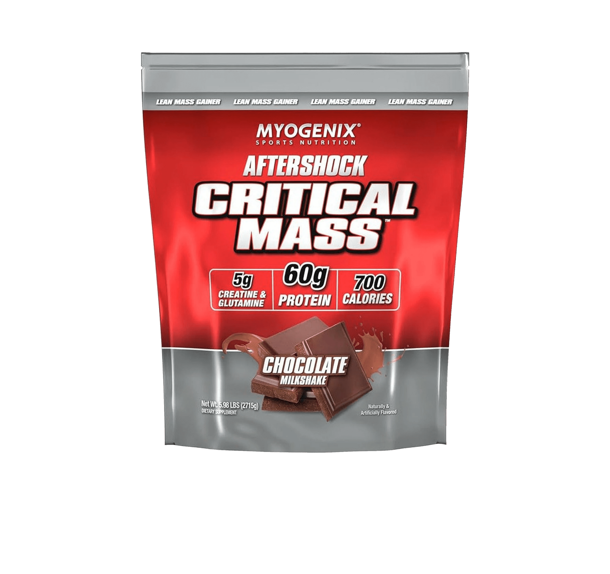 MYOGENIX AFTERSHOCK CRITICAL MASS 60g Protein - Probodywarehouse