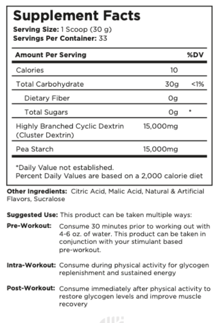 NUTRAFORCE CARB+ 2.2 LBS - Probodywarehouse
