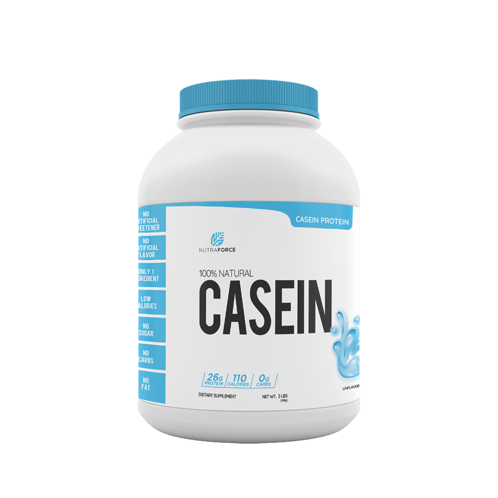 NUTRAFORCE CASEIN PROTEIN 2LBS UNFLAVORED - Probodywarehouse