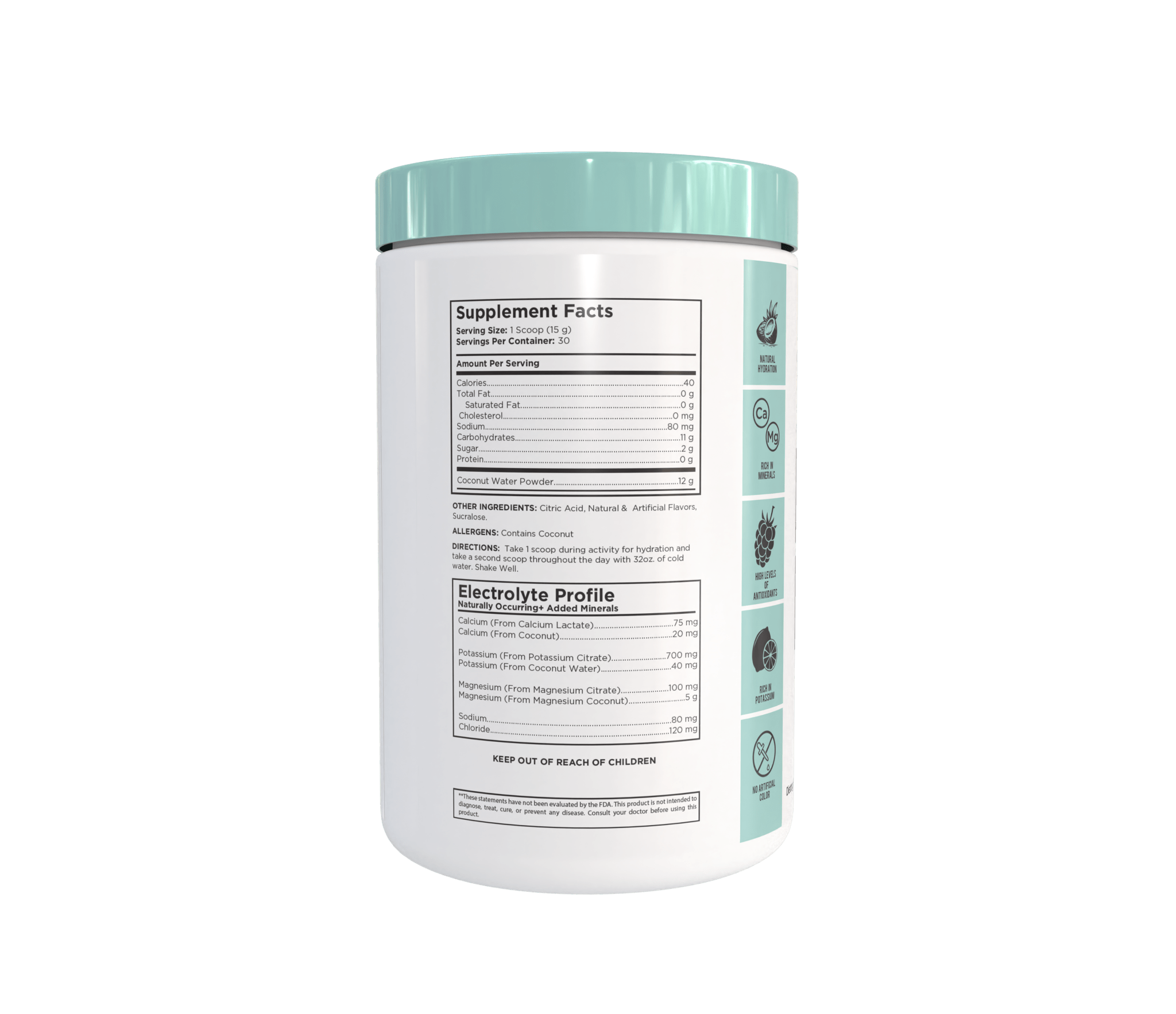 NutraForce Pure Hydr8 – Advanced Electrolyte Hydration Formula - Probodywarehouse