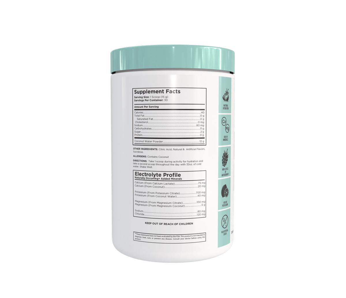 NutraForce Pure Hydr8 – Advanced Electrolyte Hydration Formula - Probodywarehouse