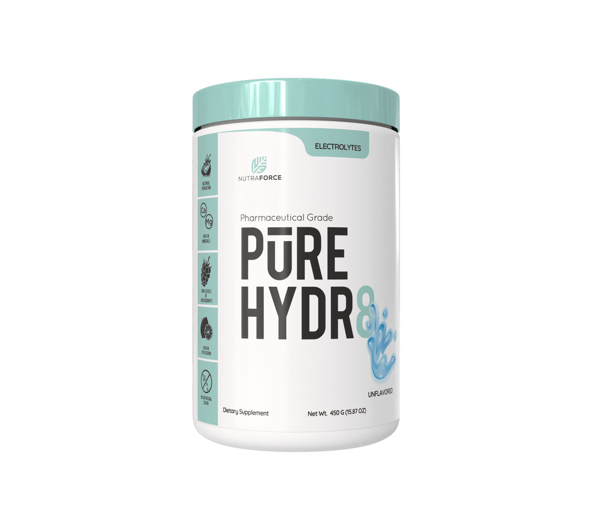 NutraForce Pure Hydr8 – Advanced Electrolyte Hydration Formula - Probodywarehouse