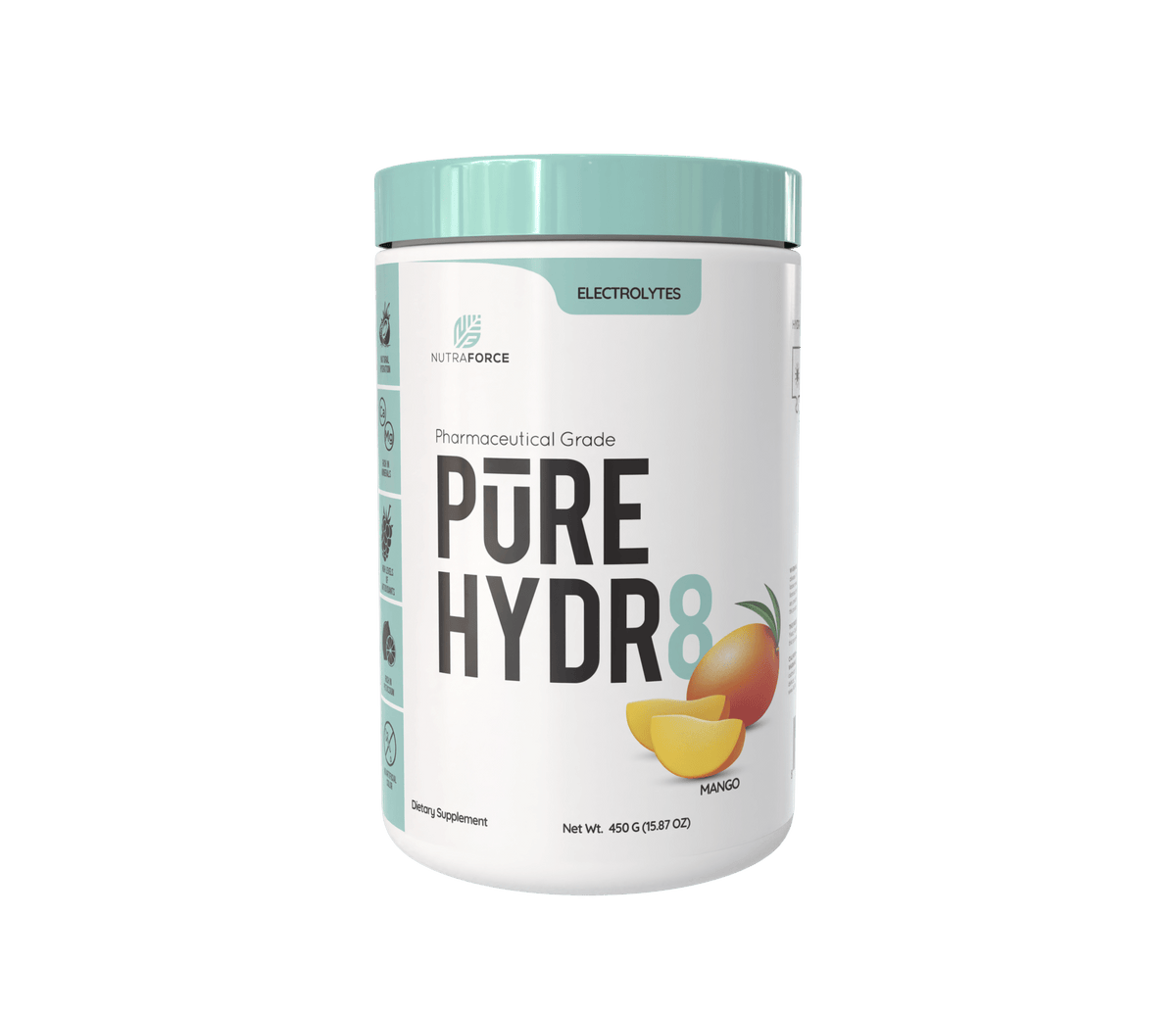 NutraForce Pure Hydr8 – Advanced Electrolyte Hydration Formula - Probodywarehouse