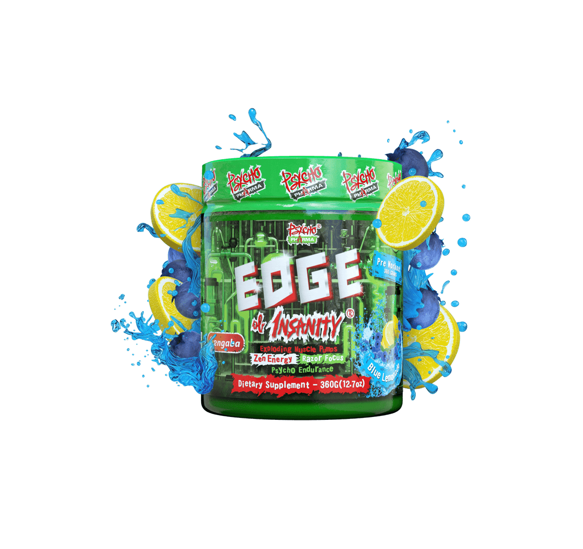 PSYCHO PHARMA EDGE OF INSANITY - Probodywarehouse