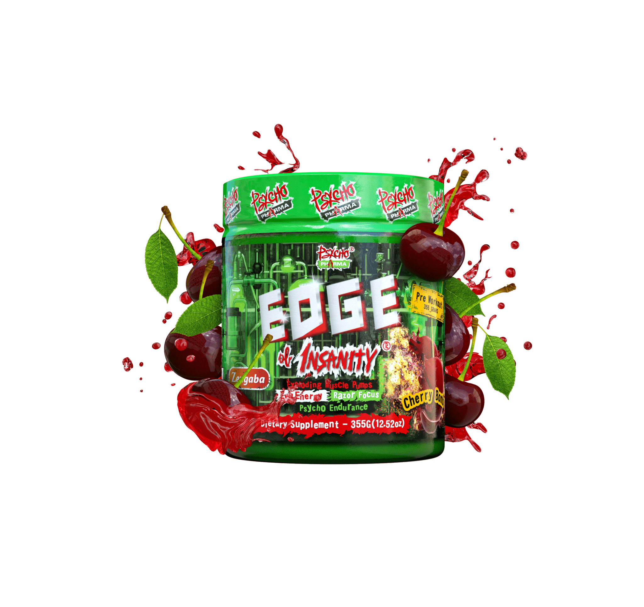 PSYCHO PHARMA EDGE OF INSANITY - Probodywarehouse