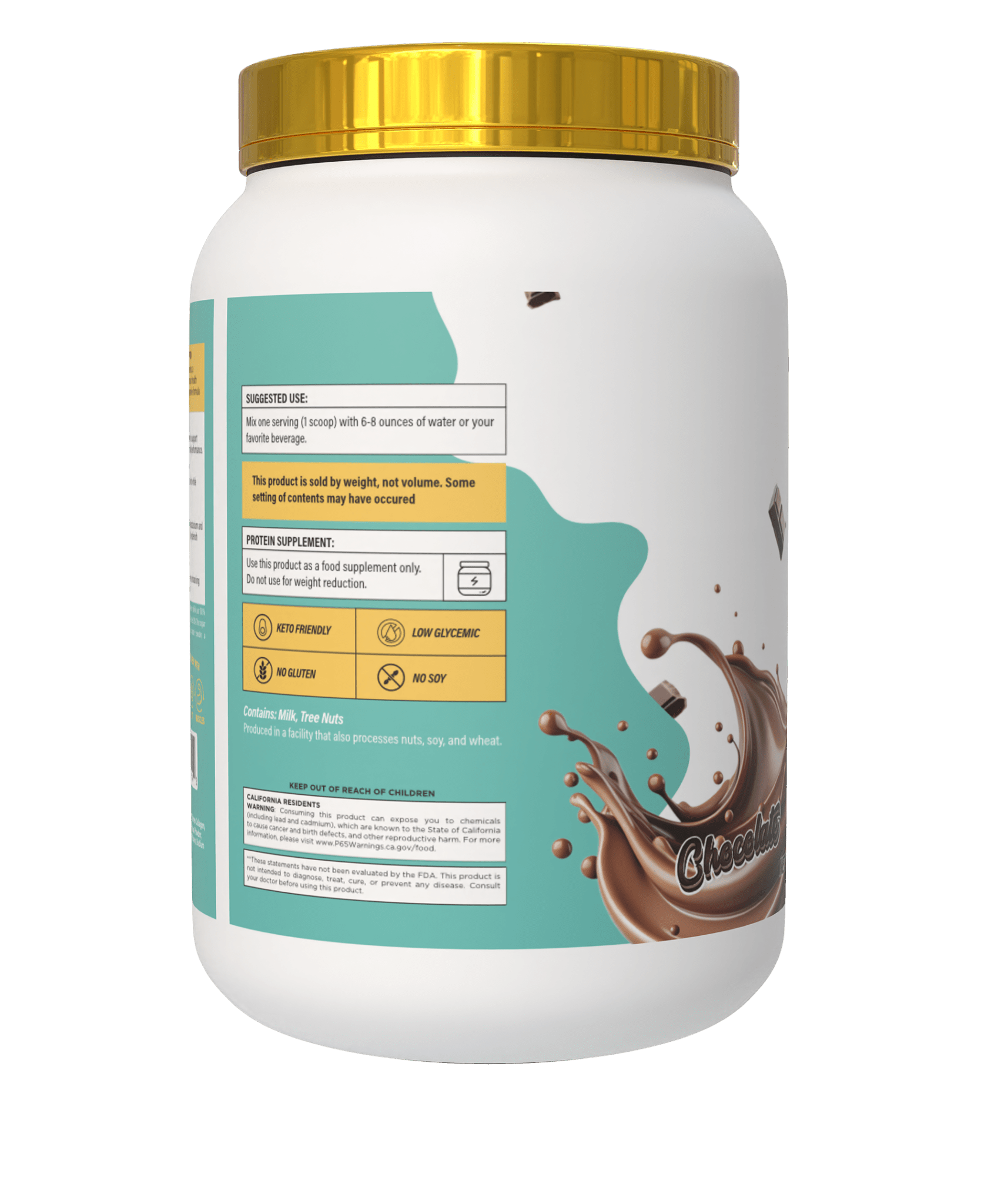 Pura Vida Naturals All - In - One ISO PROTEIN w/ Collagen, probiotics and coconut water powder 2LBS - Probodywarehouse