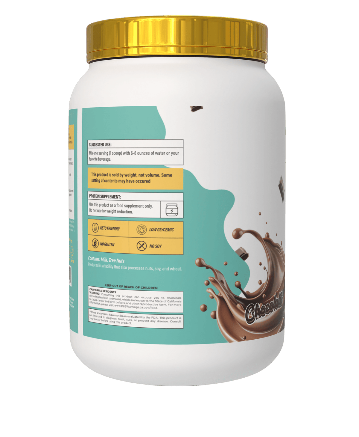 Pura Vida Naturals All - In - One ISO PROTEIN w/ Collagen, probiotics and coconut water powder 2LBS - Probodywarehouse