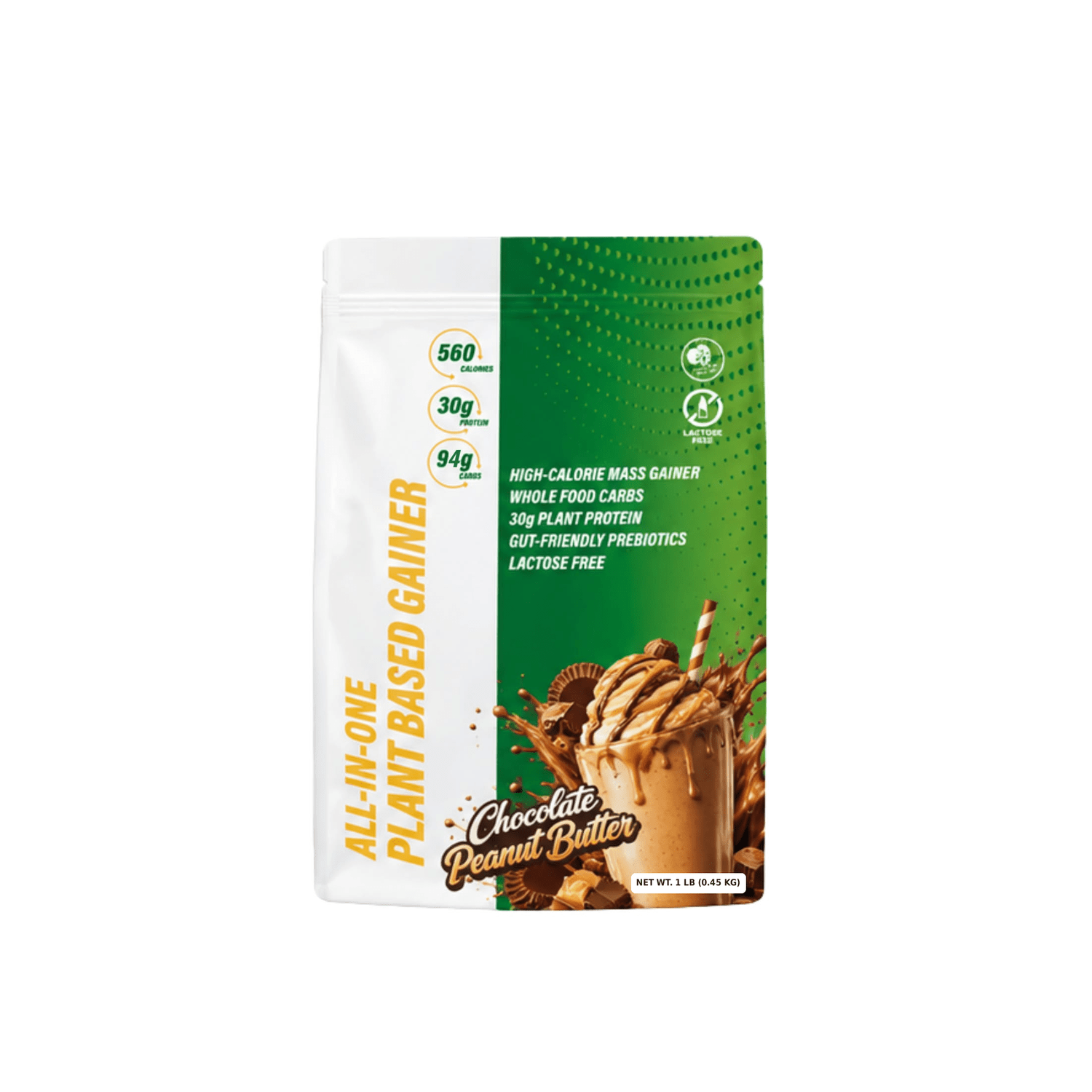 Pura Vida Plant-Based Gainer – 1 LB - Probodywarehouse
