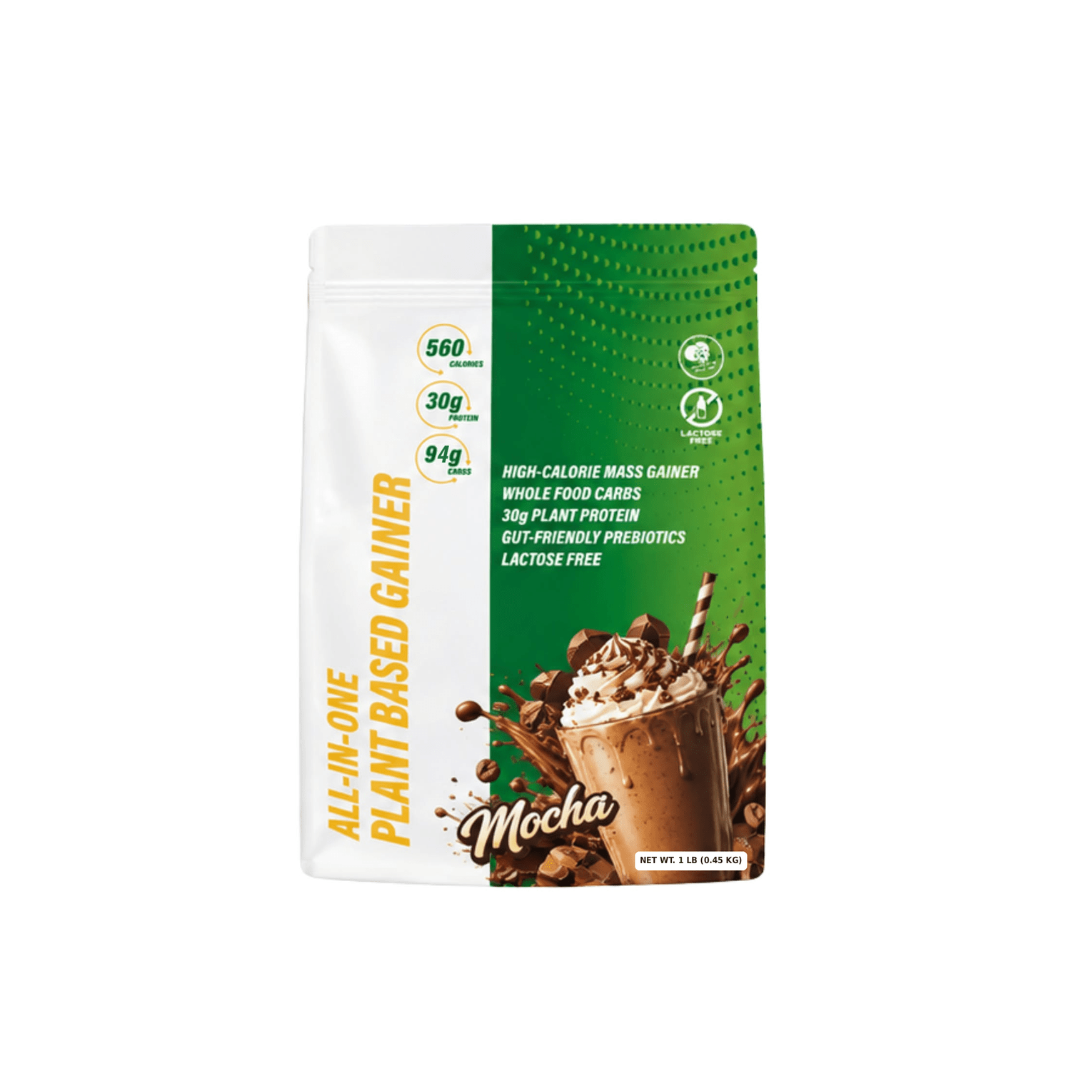 Pura Vida Plant-Based Gainer – 1 LB - Probodywarehouse