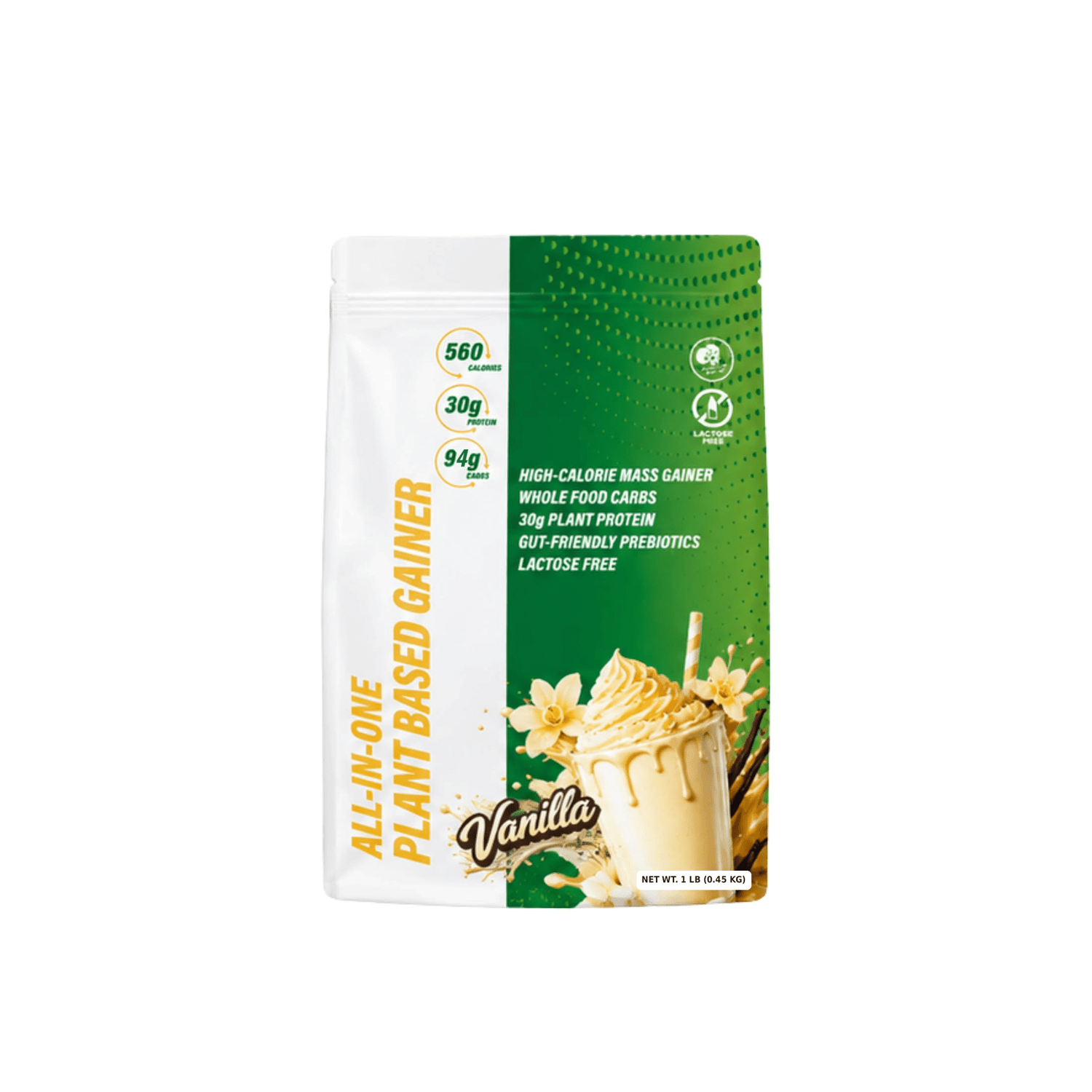 Pura Vida Plant-Based Gainer – 1 LB - Probodywarehouse