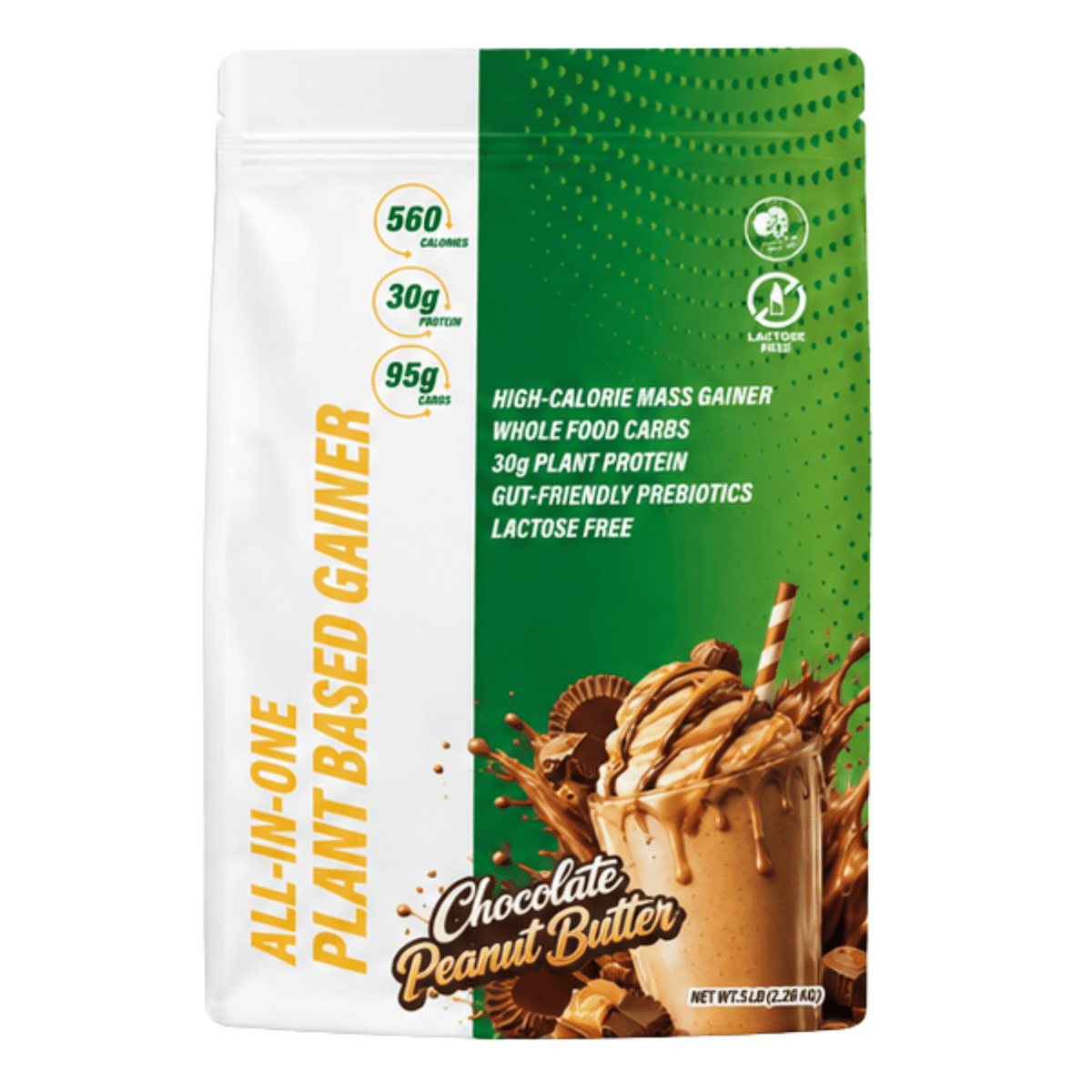 PURA VIDA PLANT BASED GAINER 5LBS - Probodywarehouse