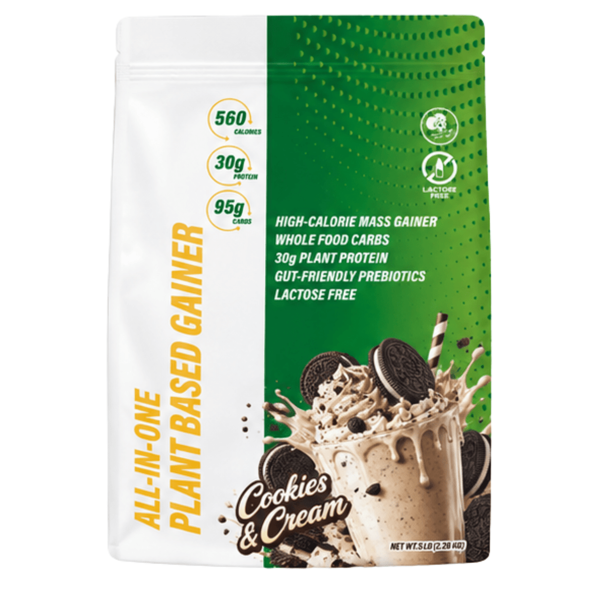 PURA VIDA PLANT BASED GAINER 5LBS - Probodywarehouse