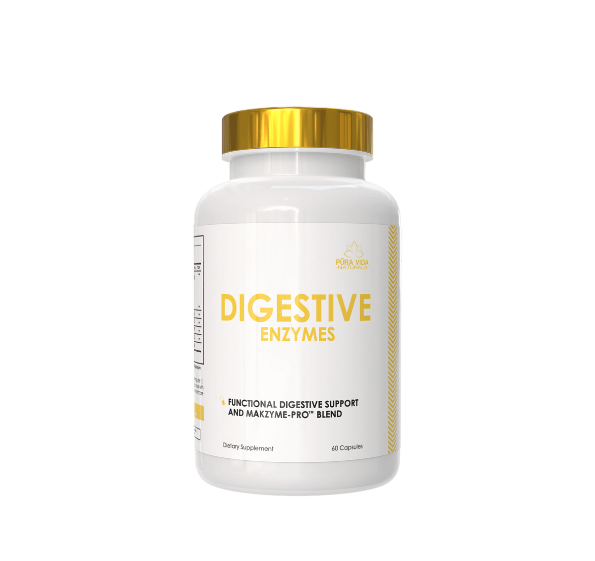 PURAVIDA NATURALS DIGESTIVE ENZYMES 60CT - Probodywarehouse