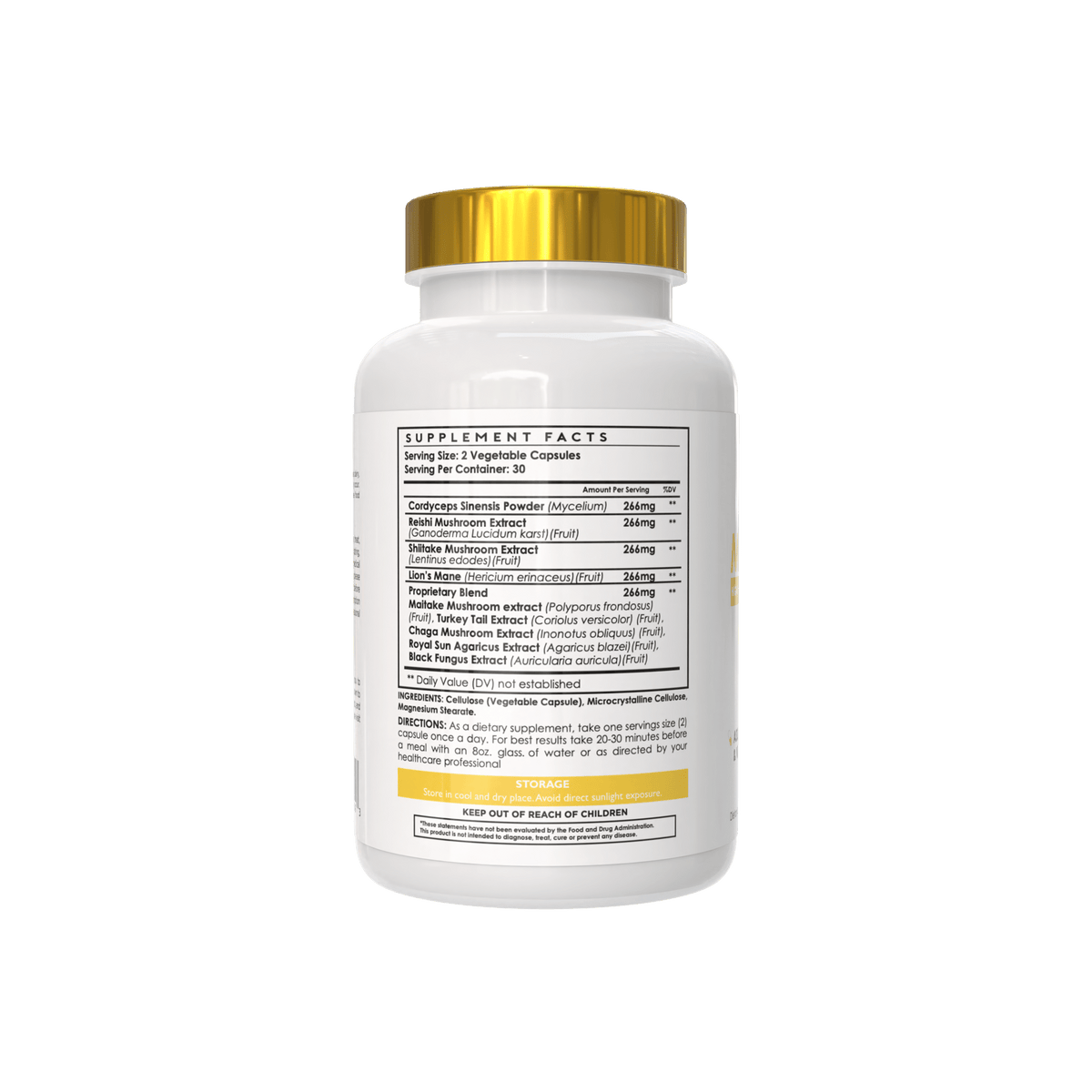 PURAVIDA NATURALS MUSHROOM COMPLEX - Probodywarehouse