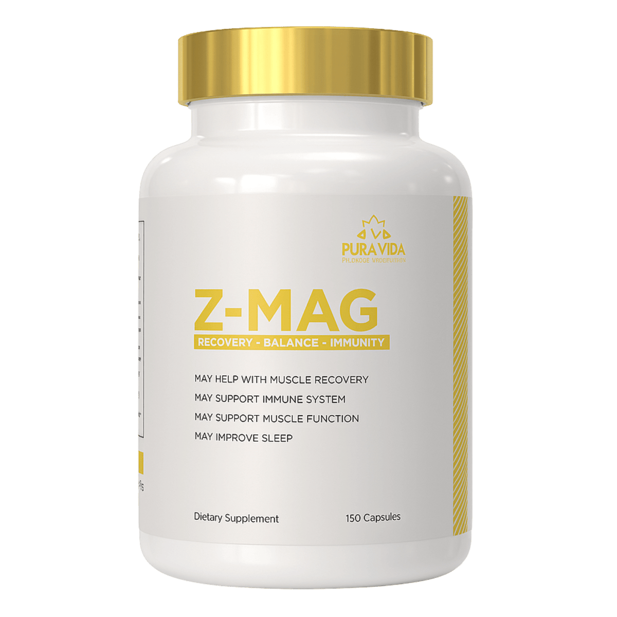 PURAVIDA NATURALS Z - MAG 150 CAPS - Probodywarehouse