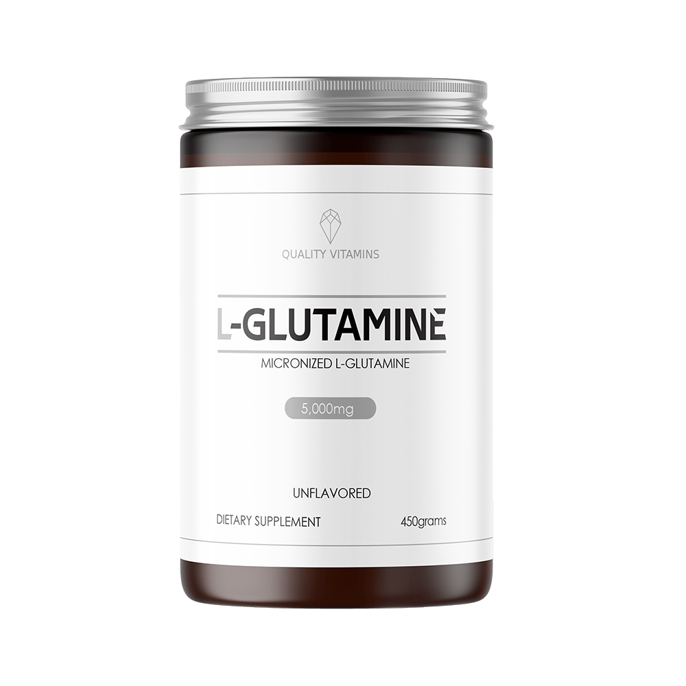 QUALITY VITAMINS L - GLUTAMINE 5000mg per servings - Probodywarehouse