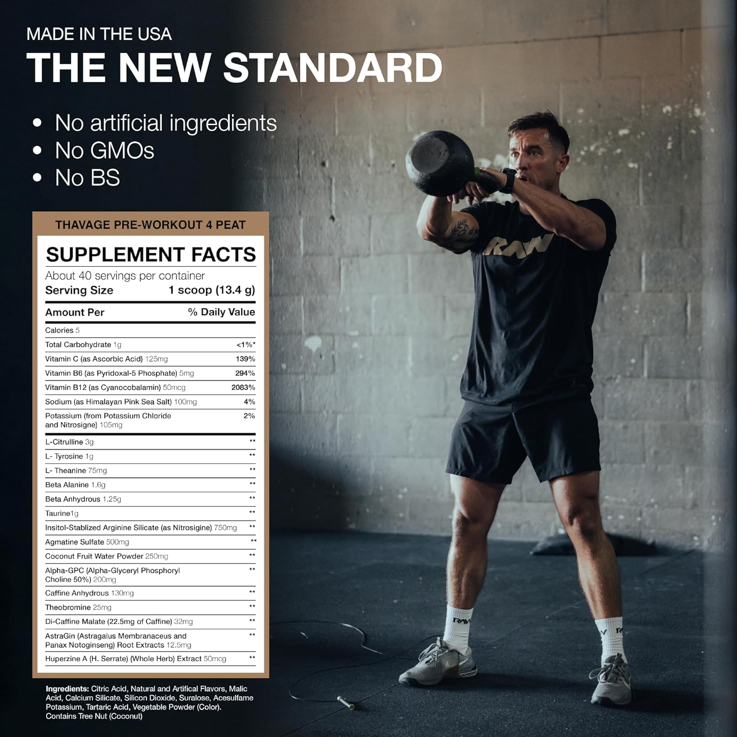 RAW NUTRITION THAVAGE PRE - WORKOUT - Probodywarehouse