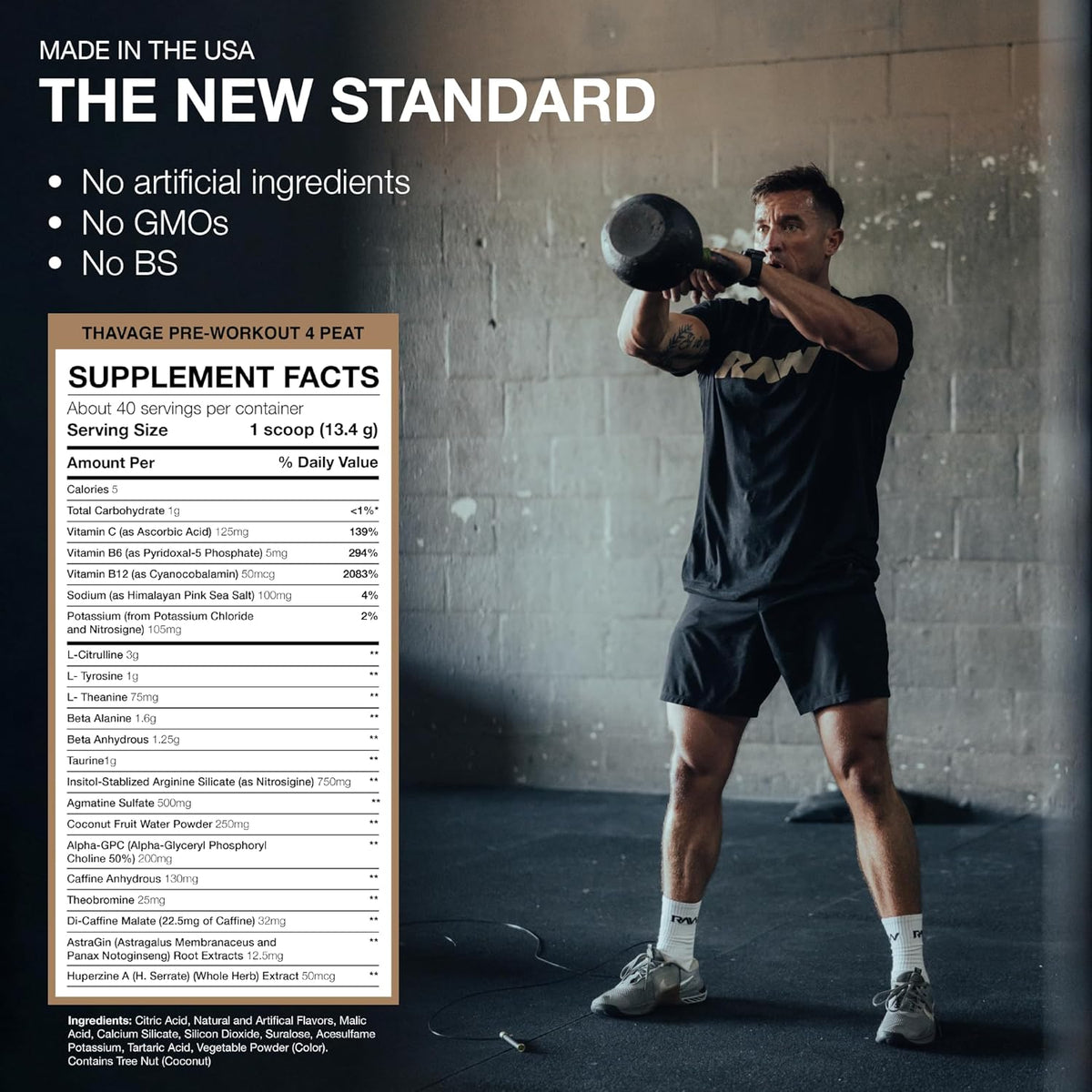 RAW NUTRITION THAVAGE PRE - WORKOUT - Probodywarehouse