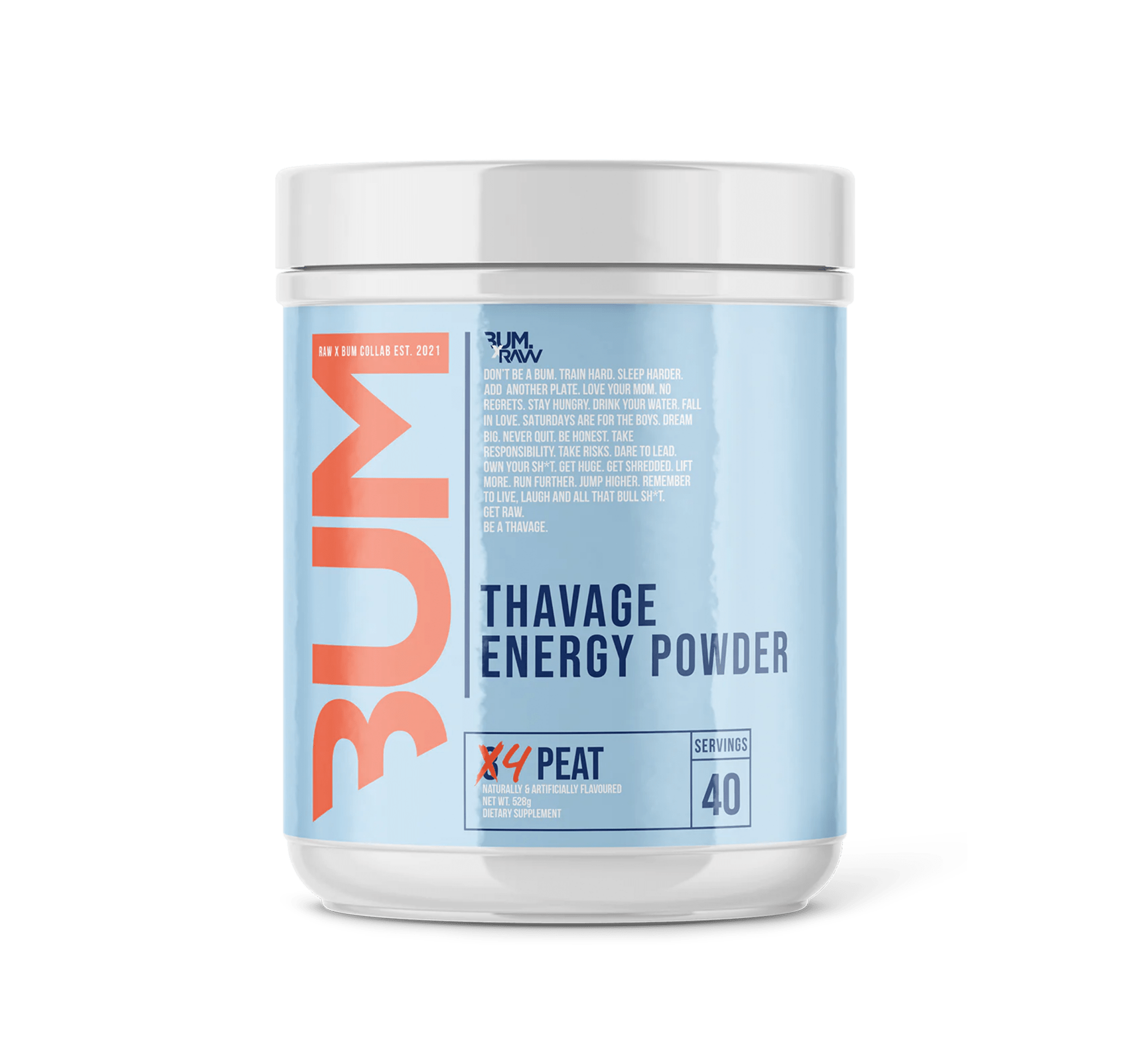 RAW NUTRITION THAVAGE PRE - WORKOUT - Probodywarehouse