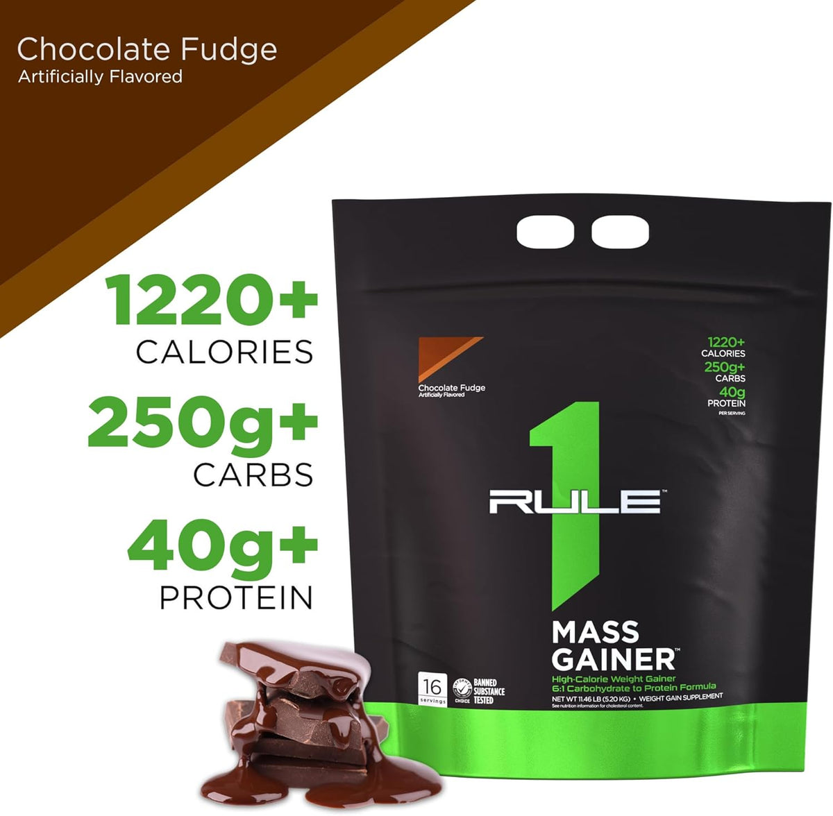 RULE 1 Mass Gainer 12Lbs only - Probodywarehouse