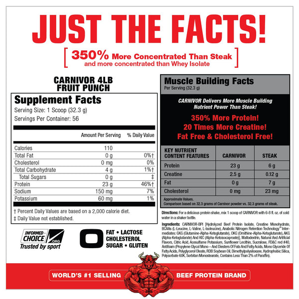 MUSCLEMEDS CARNIVOR Isolate Protein - Probodyonline