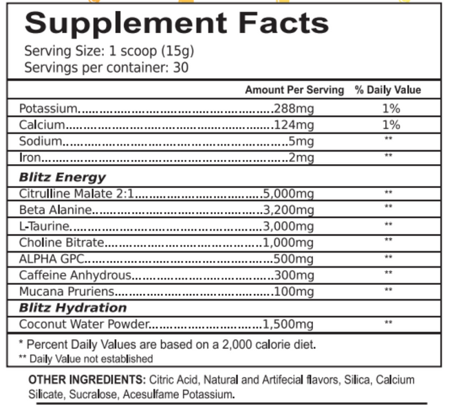 GOETZ PHARMACEUTICALS BLITZ 5.0 HD