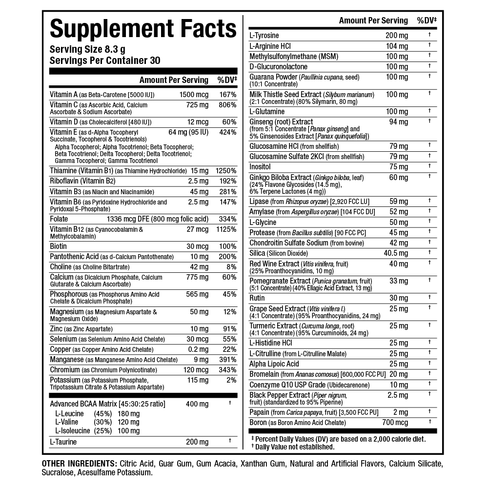 ALLMAX VITASTACK 30 SERVINGS - Probodywarehouse