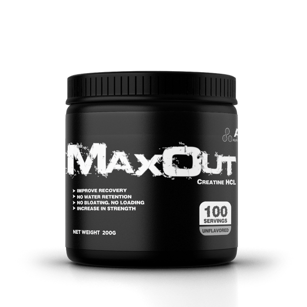 ASN MAXOUT CREATINE HCL UNFLAVORED 100 SERVING - Probodywarehouse