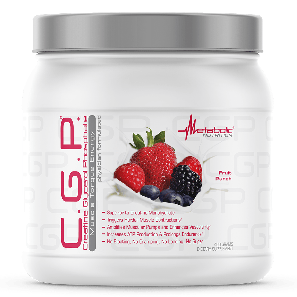 METABOLIC NUTRITION CGP 400g FRUIT PUNCH - Probodywarehouse