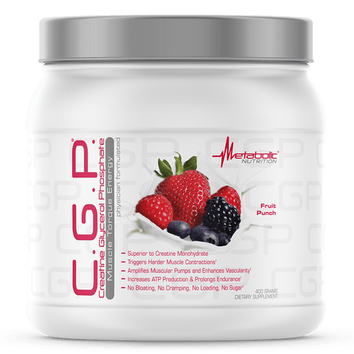 METABOLIC NUTRITION CGP 400g FRUIT PUNCH - Probodywarehouse