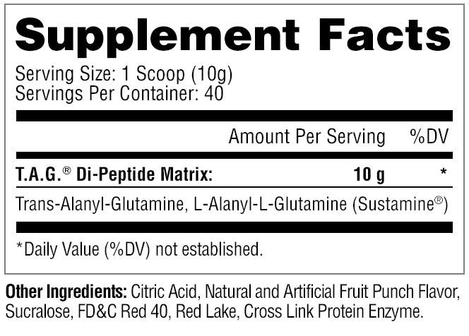 METABOLIC NUTRITION TAG - Probodywarehouse