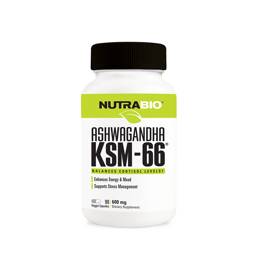 NUTRA BIO ASHWAGANDHA 90 CAPS - Probodywarehouse