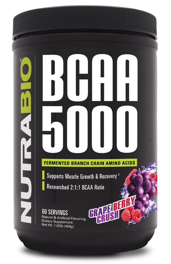 NUTRA BIO BCAA 5000 - Probodywarehouse