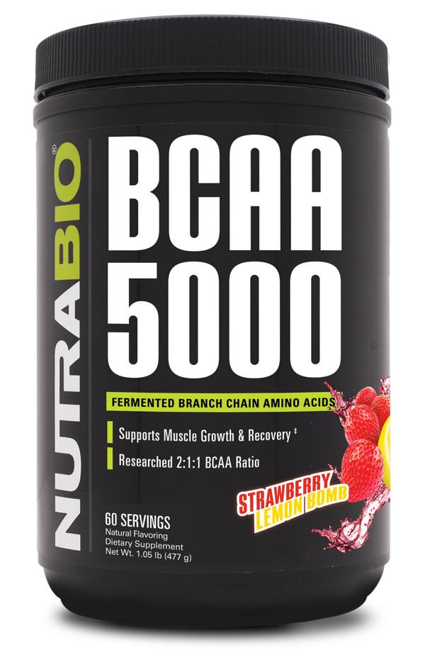 NUTRA BIO BCAA 5000 - Probodywarehouse