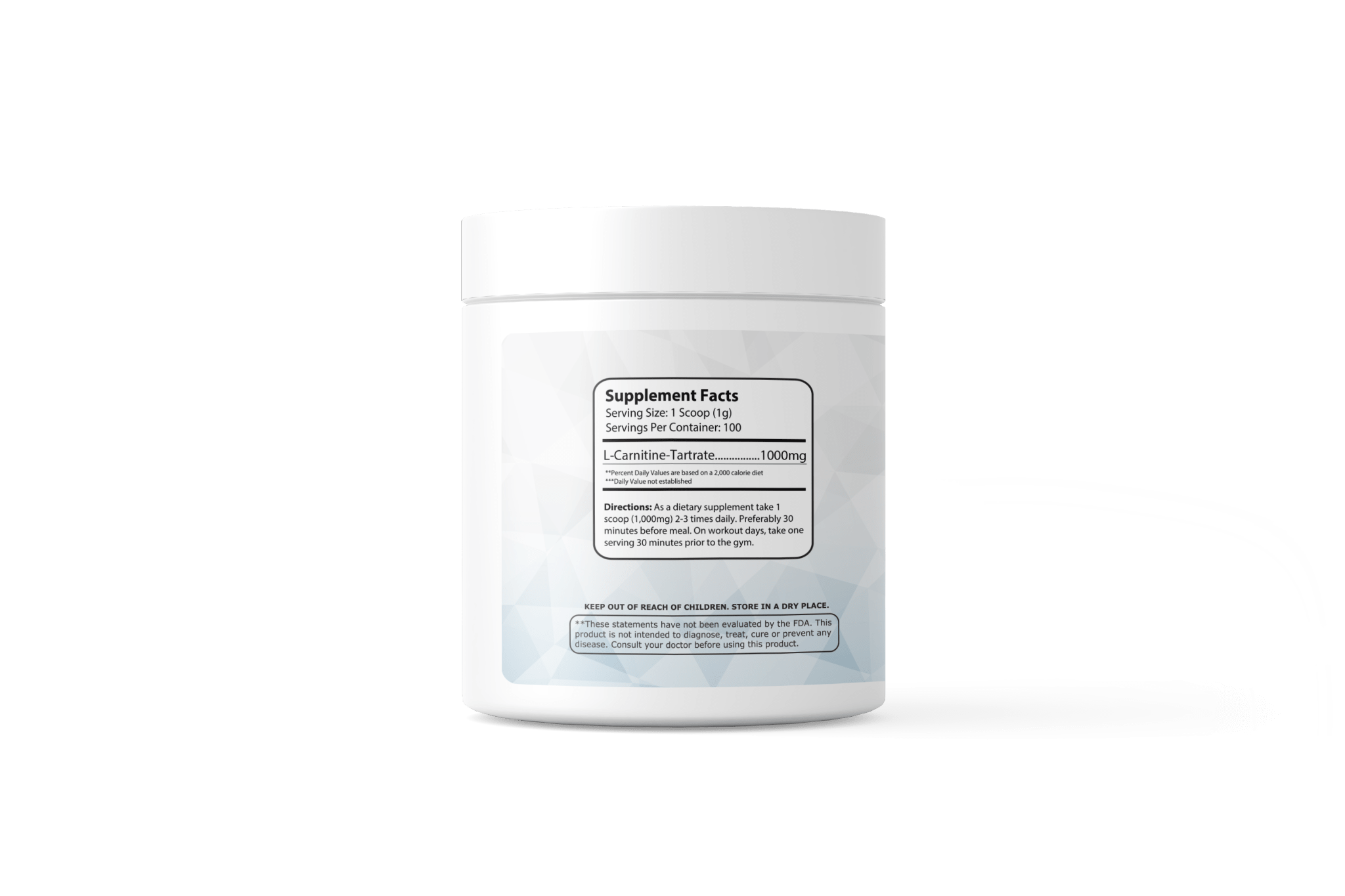 NUTRAFORCE CARNI - SLIM 100GRAMS - Probodywarehouse