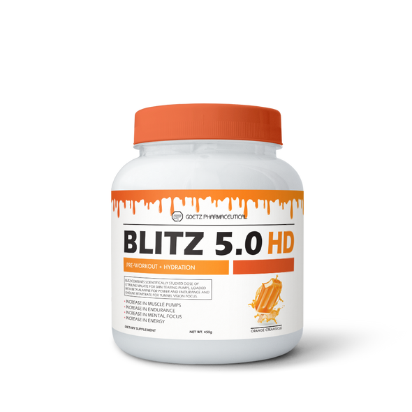 GOETZ PHARMACEUTICALS BLITZ 5.0 HD Orange Creamiscle