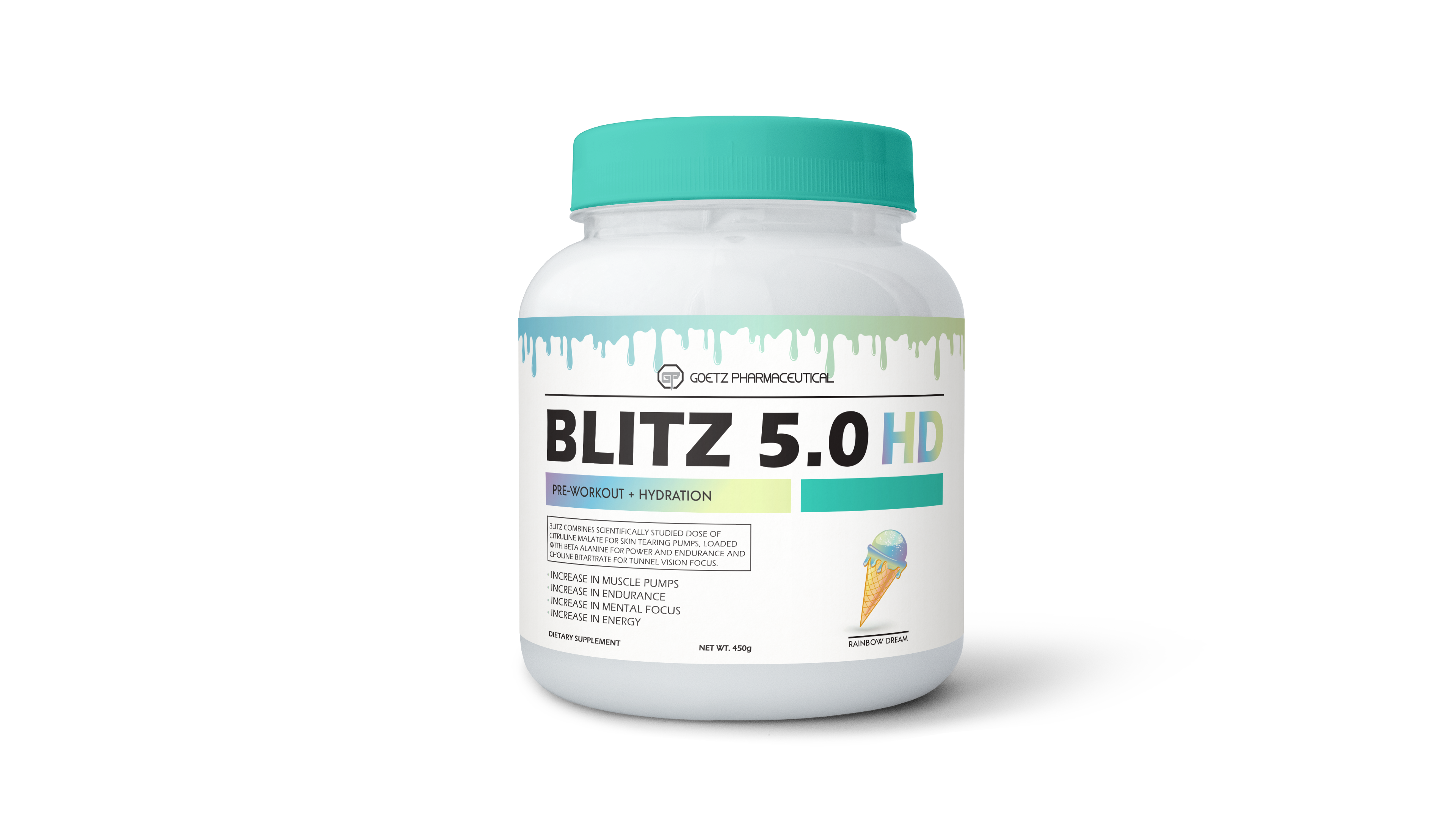 GOETZ PHARMACEUTICALS BLITZ 5.0 HD Rainbow Dream