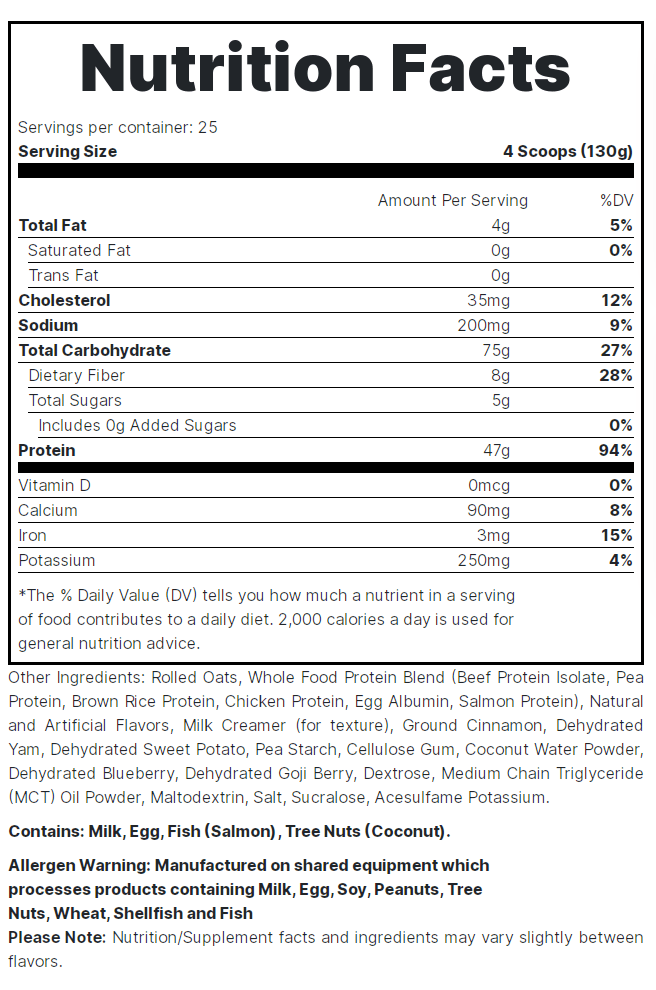 REDCON1 MRE MEAL REPLACEMENT 7LB - Probodywarehouse